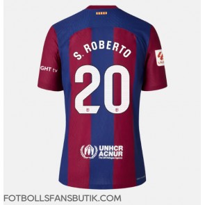 Barcelona Sergi Roberto #20 Replika Hemmatröja Damer 2023-24 Kortärmad